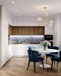 Consejos para decorar cocinas estrechas. Por Que Elegir Una Mesa Redonda Para La Cocina Cocinas Con Estilo