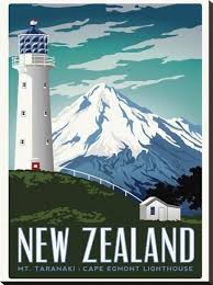New Zealand Stretched Canvas Print Matthew Schnepf Art Com In 2020 Lighthouse Print Stretched Canvas Prints New Zealand