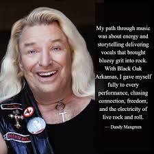 What is the comparison between Jim Dandy Mangrum and David Lee Roth?