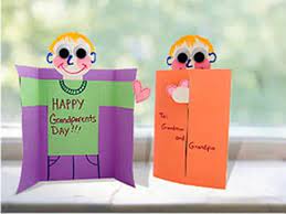 A bird box decorated with handmade paper. 9 Easy Best Grandparents Day Crafts For Kids And Preschoolers