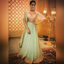 Pernia Qureshi In Blue Kamdani Lehenga From Kotwara By Meera And Muzaffar Ali Jaanisaar Beautiful Dresses Indian Fashion Fashion