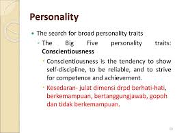 Openness, conscientiousness, extraversion, agreeableness, and neuroticism (under the acronym, ocean). Topic 3 Work Ecology Human Development Ppt Download