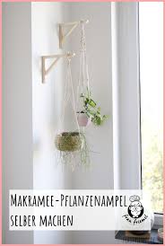Makramee Korbe Hangeampel Wanddeko Frau Friemel Korbe Dekorieren Diy Blumenstander Zimmerpflanzen Dekor