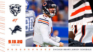 Bears reveal uniform schedule for home games. Chicago Bears Announce Jersey Schedule For 2020 Season