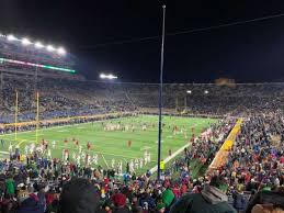 Notre Dame Stadium Section 16 Home Of Notre Dame Fighting
