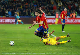 Born 7 may 1993) is a romanian professional footballer who plays as an attacking midfielder or a winger for czech club slavia prague and the romania national team. Romanian Football Player Nicolae Stanciu In Action Against Spain Editorial Photography Image Of Athlete Match 69043217