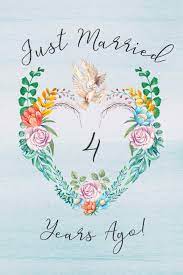 We did not find results for: 4th Anniversary Journal Lined Journal Notebook 4th Anniversary Gifts For Her And Him Romantic 4 Year Wedding Anniversary Celebration Gift Fun A Card Dove Theme Just