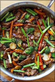 30 Minute Mongolian Beef Stir Fry Recipe Easy Chinese Recipes Steak Stirfry Recipes Beef Recipes Easy