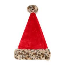 Holiday Living One Size Fits All Velvet Traditional Santa Hat Lowes Com Plush Santa Holiday Santa Hat
