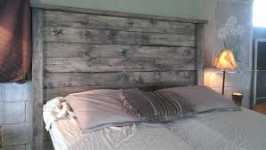 Weathered Gray Rustic Wood Headboard Weathered Etsy Distressed Headboard Wood Headboard Pallet Wood Headboard