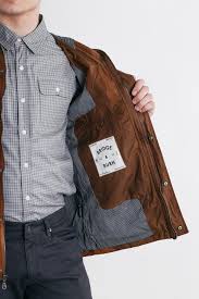 Lightweight Wax Jacket Men S Sherman Cedarwood By Bridge Burn Waxed Canvas Jacket Bridge Burn Waxed Cotton Jacket