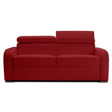 Une méridienne est une meuble qui permet de s'installer confortablement pour un moment de détente et de repos. Canape Convertible 3 Places Cuir Mario Canape Convertible Pas Cher