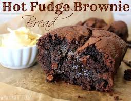 Hot Fudge Brownie Bread Hot Fudge Fudge Brownies Chocolate Banana Bread