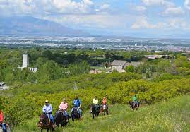 Just before the lake at the junction take the left road which soon. This Is The Place Heritage Park 1 Hour Horseback Ride For 24 Person Cattle Drive For 40 Person Utah Sweet Savings
