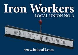 Iron Workers We Don T Go To The Office We Build It No Doubt Ironworkers Changing Jobs Civil Construction