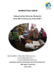 Materi bab uang kelas 10 sma ekonomi. Pdf Administrasi Umum Ayu Dwi Academia Edu