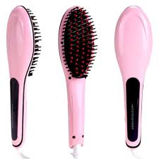 His professional brush hair straightener Easy Deal India Hair Straightener Brush For Household Rs 500 Piece Id 15623552688