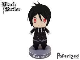 Due to his ability to identify an ancient egyptian mummy in one adventure with ciel. Black Butler Sebastian Michaelis Papercraft Paperized Crafts