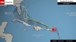 Spaghetti Models Put Hurricane Irma Near Florida This