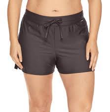 Zeroxposur Drawstring Swim Shorts Plus Size 22w Slate New Msrp 52 00 Ebay Swim Shorts Shorts Drawstring