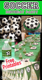 Soccer birthday party printable decorations sports for boys, world cup labels, banner, instant download this soccer birthday party. Pin On Bloggers Fun Family Projects