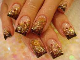 Autumn 2010 Fall Nail Art Designs Fall Nail Designs Acrylic Nail Designs