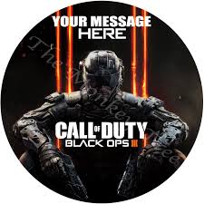Not finding what you're looking for? Call Of Duty Black Ops 3 Edible Cake Image Personalised The Monkey Tree