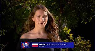 Related story rafał will represent poland at eurovision 2021 with the ride. Eurowizja 2021 Alicja Szemplinska Bedzie Reprezentowac Polske