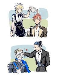 The First Thing They Do If They Re Class Change To Maid Butler Fire Emblem Fire Emblem Characters Fire Emblem Games