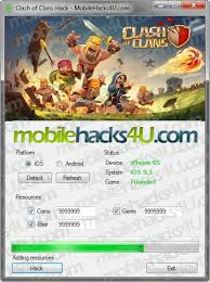 Clash Of Clans Hack Add Unlimited Coins Gems Elixir For Android And Ios Mobilehacks4u Awesome Mobile Tools For You Pendidikan Game