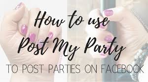 Maybe you would like to learn more about one of these? How To Use Post My Party For Color Street Fb Parties Youtube