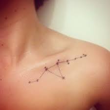 This Minimal Constellation Map Inspirierende Tattoos Kleines Tattoo Tatowierungen