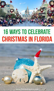 16 Festive Ways To Celebrate Christmas In Florida In 2020 Florida Christmas Beach Christmas Winter In Florida