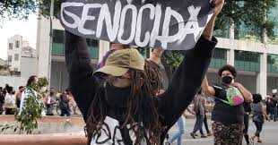 Fotos: Manifestações no Rio contra Bolsonaro, o racismo e a violência