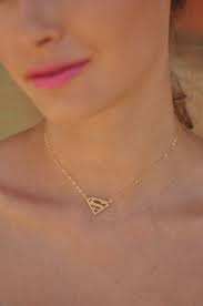 Gold Superman Choker Necklace Superman Jewelry Tiny Superman Etsy Super Hero Jewelry Pendant Gold Choker Necklace