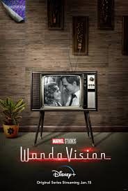 Wandavision Poster Gives Scarlet Witch And Vision The Retro Tv Life