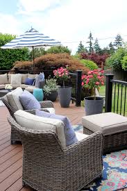 Christmas decorating ideas for front porch images trex. Our New Trex Deck Reveal Before After The Inspired Room