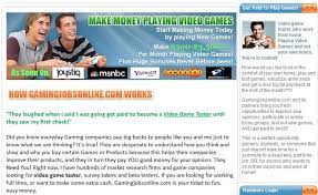 Now let's see the places where you can start website. Gaming Jobs Online Review Legitimate Video Game Testing Jobs