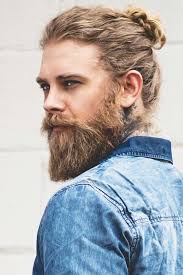 How To Get Style And Sport The On Trend Man Bun Hairstyle Man Bun Hairstyles Long Hair Beard Men S Long Hairstyles