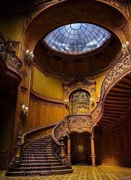Staircase Of La Maison De Science De Lviv In Ukraine It Was Built 1897 By Architects Fellner Helmer Archit In 2020 Staircase Design Gothic House Beautiful Stairs