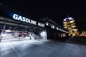 Gasoline alley is the road the race cars and drivers take between the garages and the race track during the indy 500. Due To Today S Forecast The Indianapolis Motor Speedway Facebook