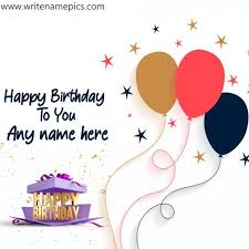 Enter the keyword birthday into the search bar. Happy Birthday Wishes Cards With Name Images For Free