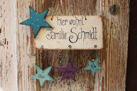 Zuerst gibst du feine sägespäne oder sägemehl in ein behältnis und füllst wasser ein, bis das holz vollständig bedeckt ist. Turschild Turschilder Kreativ Hausturschilder