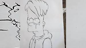 Como Dibujar A Bart Sad Facil Para Principiantes Youtube Con un lápiz b, inicie fomentando activamente las líneas de las y sombreado. como dibujar a bart sad facil para
