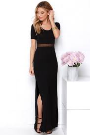 Detail Oriented Black Maxi Dress In 2020 Black Maxi Dress Fashion Maxi Dress With Sleeves