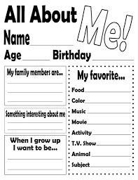 Preschool worksheets most popular preschool & kindergarten worksheets top worksheets most popular math worksheets dice worksheets most popular preschool and kindergarten worksheets kindergarten worksheets math worksheets on graph paper addition wor. All About Me Worksheet And Printable Poster Supplyme