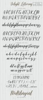 Please Welcome Delight Lettering Bundle A Bunch Of Casual Hand Lettering Brush With Modern Calligraphy Style I Lettering Hand Lettering Hand Lettering Fonts