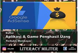 Ada beragam aplikasi penghasil saldo dana yang aman untuk kalian gunakan. Aplikasi Dan Game Penghasil Uang Langsung Ke Rekening Benarkah Ada Literacy Militer