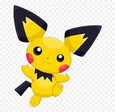 Pichu returns in pokemon sword and shield. Download Pokemon Shiny Pichu Spikyeared Pichu Pokemon Png Free Transparent Png Images Pngaaa Com