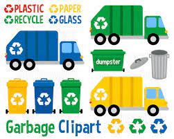 Recycling And Garbage Clipart Garbage Truck Clipart Recycling Truck Bins And Dumpster Clipart Svg Png Commercial Use In 2021 Garbage Truck Truck Diy Garbage Truck Party